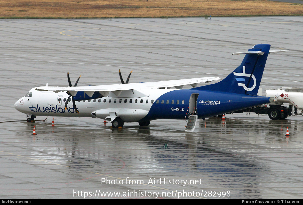 Aircraft Photo of G-ISLK | ATR ATR-72-500 (ATR-72-212A) | Blue Islands | AirHistory.net #282998