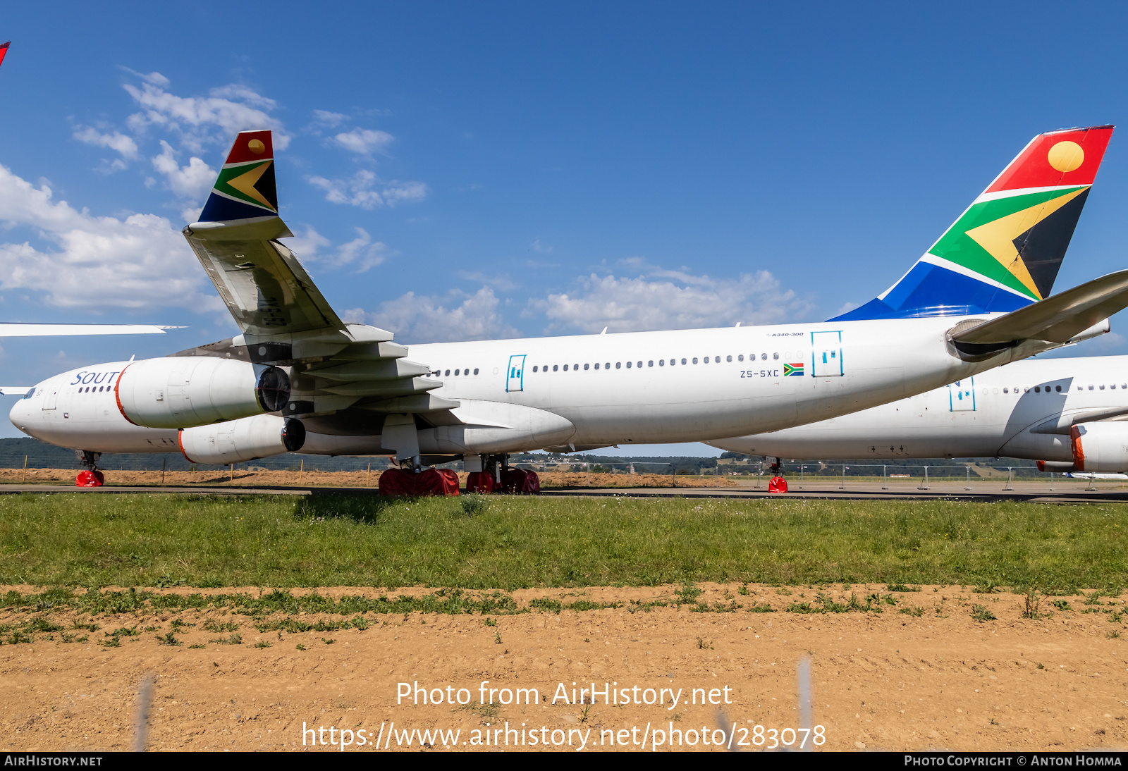 Aircraft Photo of ZS-SXC | Airbus A340-313 | South African Airways | AirHistory.net #283078