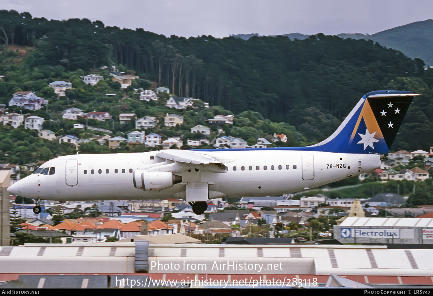 Aircraft Photo of ZK-NZG | British Aerospace BAe-146-300 | AirHistory.net #283118