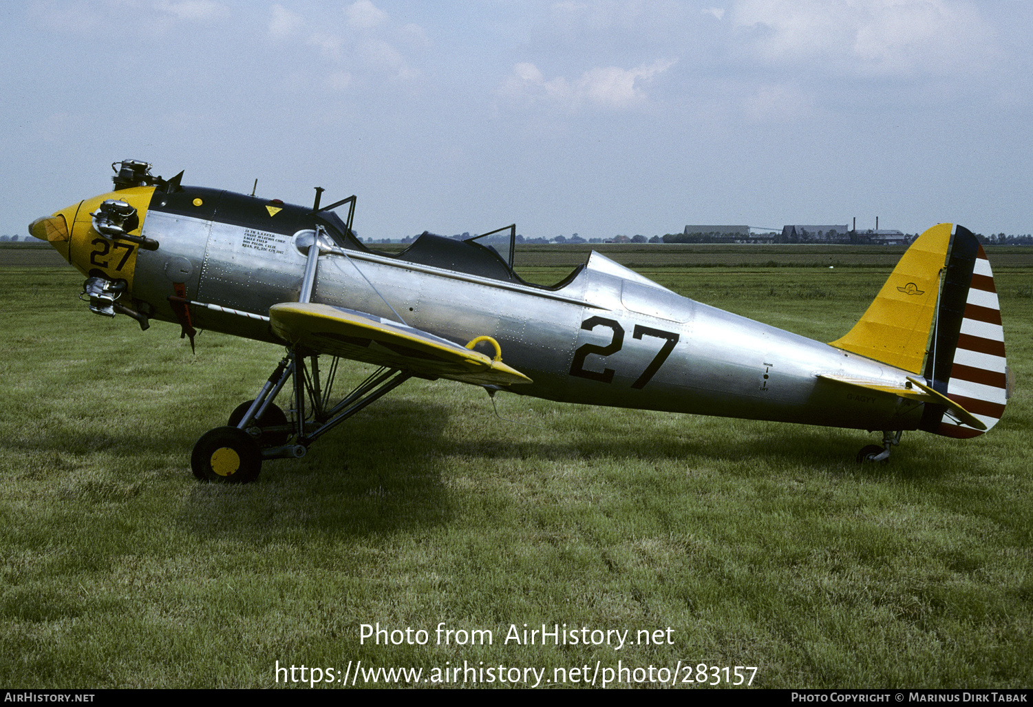 Aircraft Photo Of G-Agyy | Ryan Pt-22 Recruit (St3kr) | Usa - Air Force |  Airhistory.net #283157