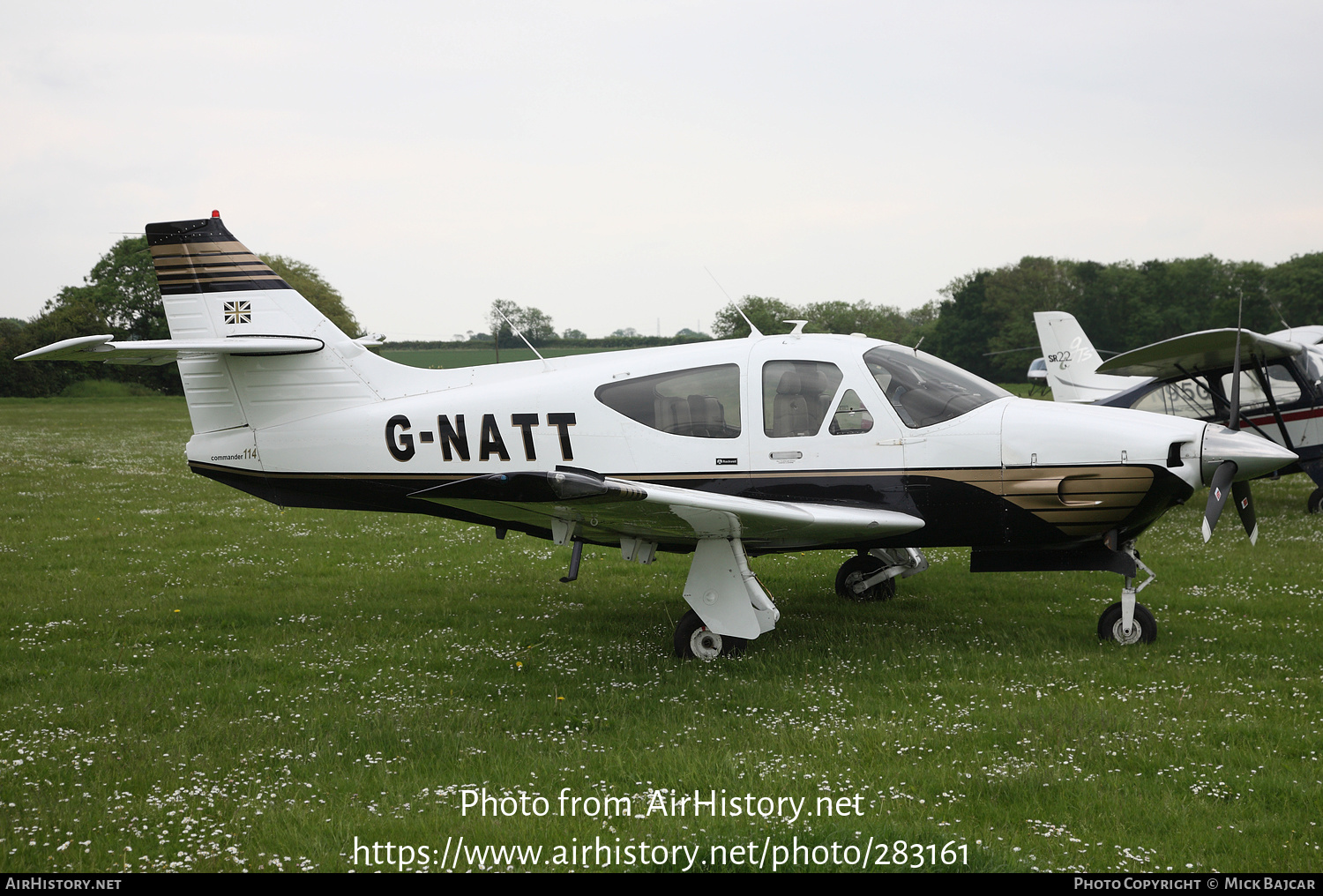 Aircraft Photo of G-NATT | Rockwell Gran Turismo Commander 114A | AirHistory.net #283161