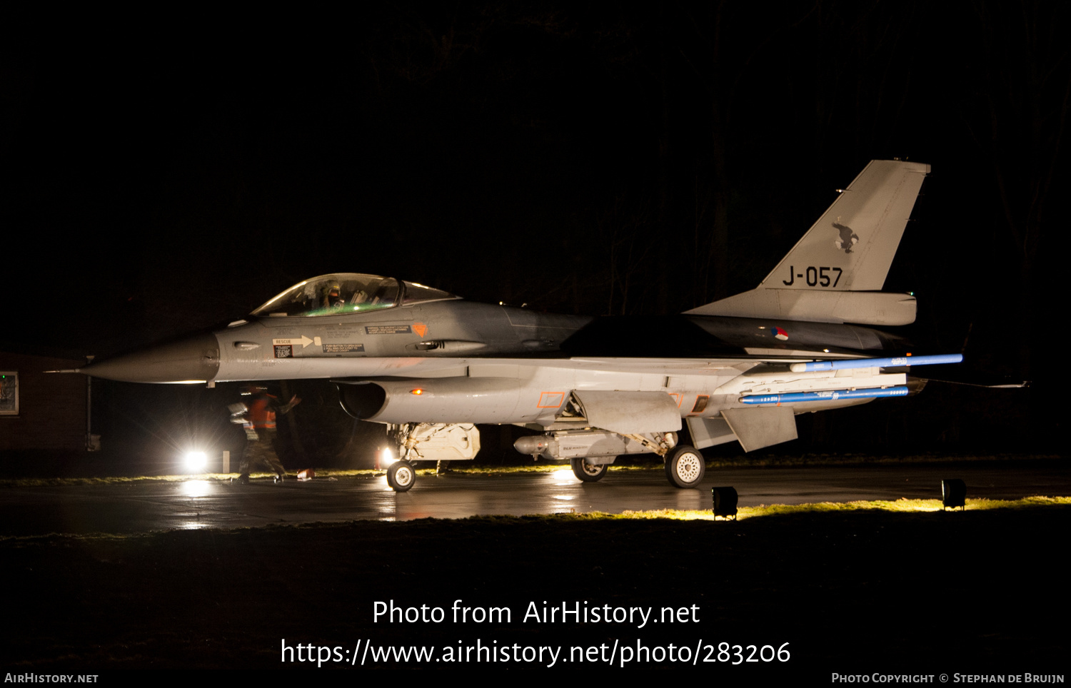 Aircraft Photo of J-057 | General Dynamics F-16AM Fighting Falcon | Netherlands - Air Force | AirHistory.net #283206