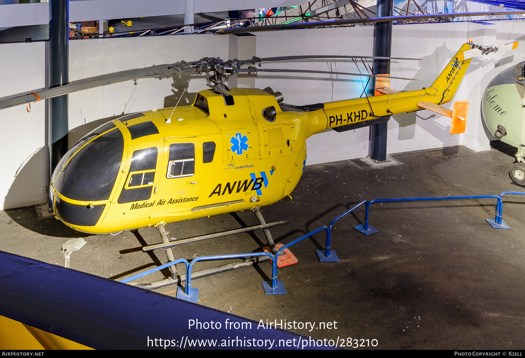 Aircraft Photo of PH-KHD | MBB BO-105CBS-4 | ANWB Medical Air Assistance | AirHistory.net #283210