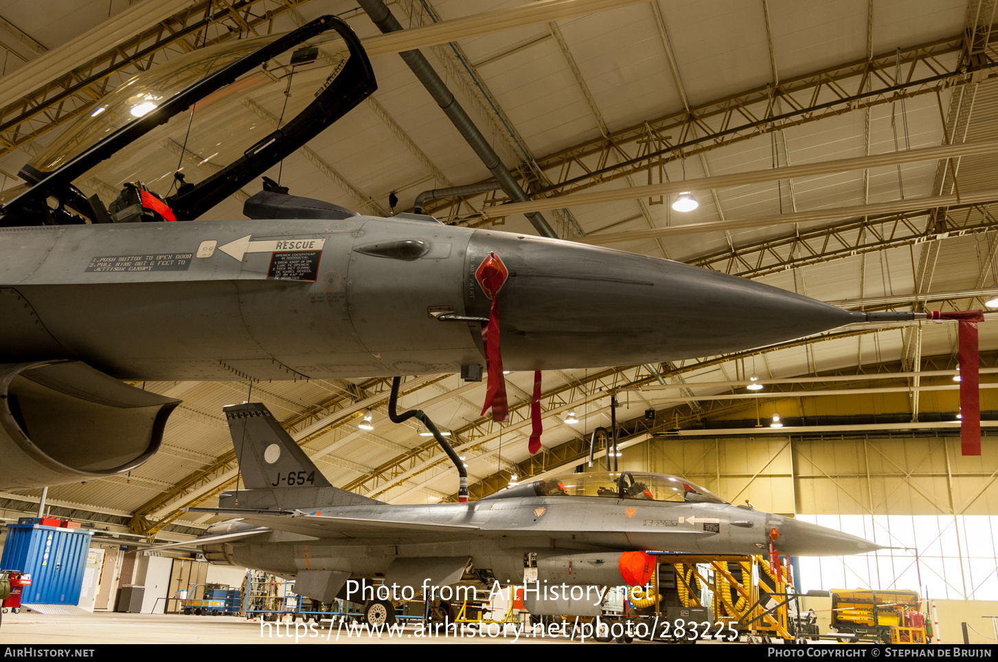 Aircraft Photo of J-654 | General Dynamics F-16B Fighting Falcon | Netherlands - Air Force | AirHistory.net #283225