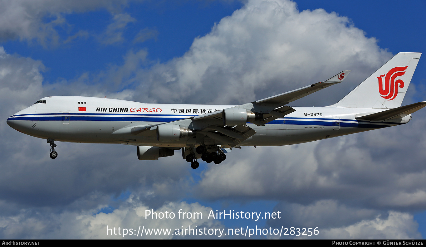 Aircraft Photo of B-2476 | Boeing 747-4FTF/SCD | Air China Cargo | AirHistory.net #283256