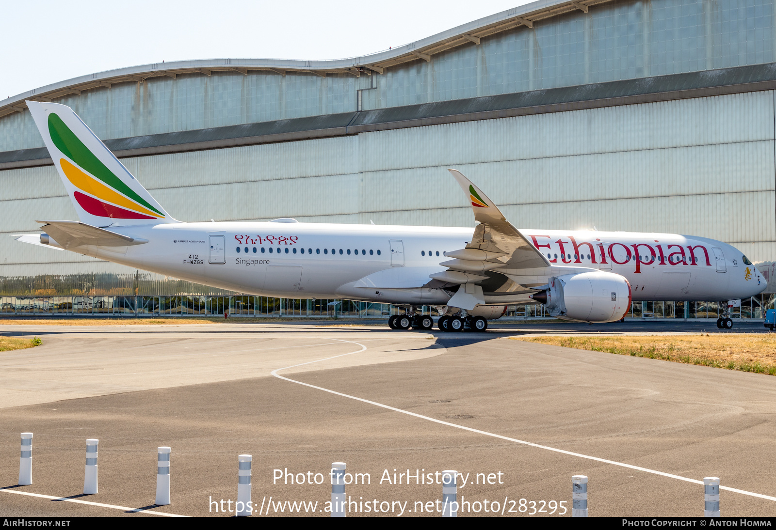 Aircraft Photo of F-WZGS | Airbus A350-941 | Ethiopian Airlines | AirHistory.net #283295