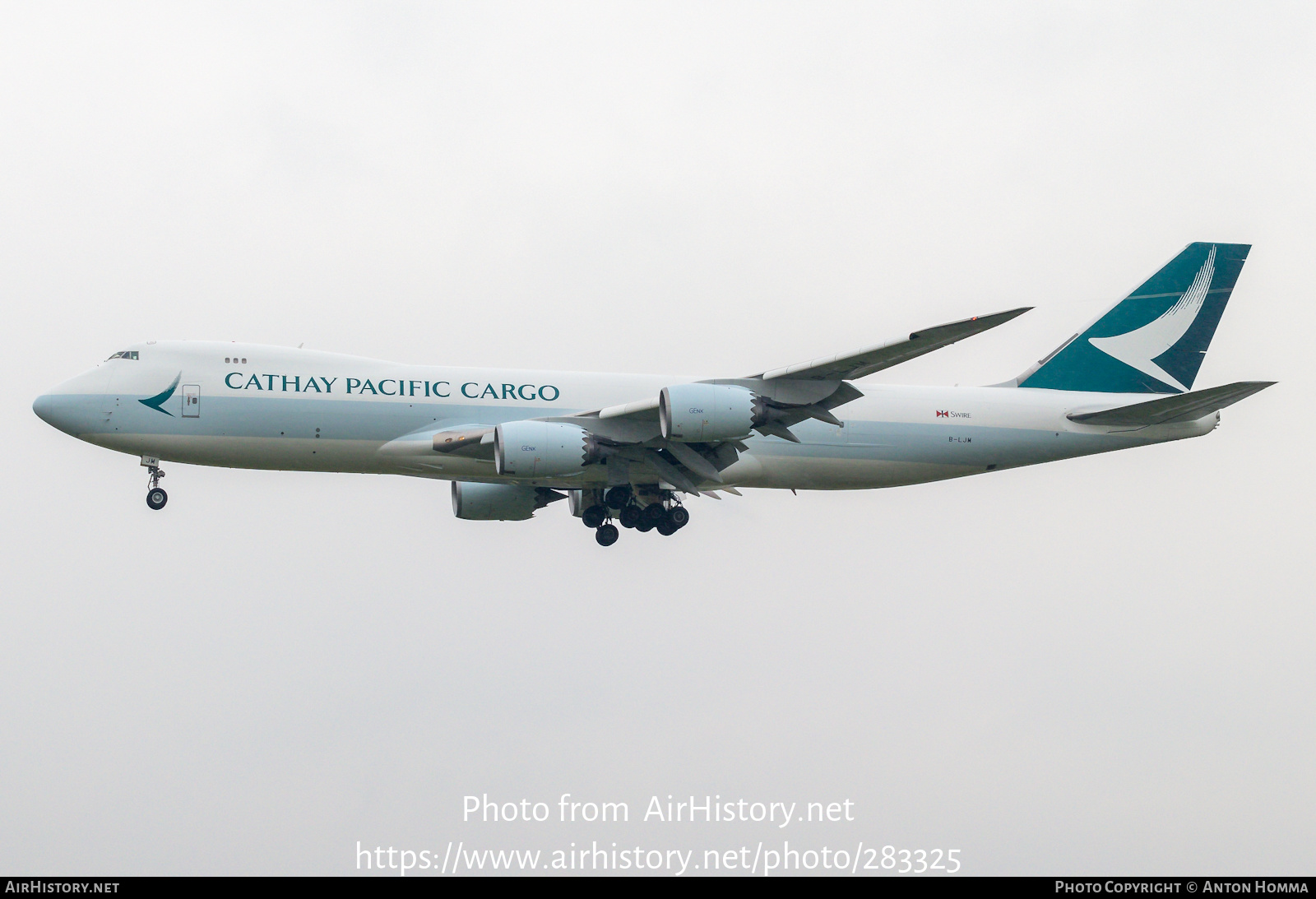 Aircraft Photo of B-LJM | Boeing 747-867F/SCD | Cathay Pacific Airways Cargo | AirHistory.net #283325