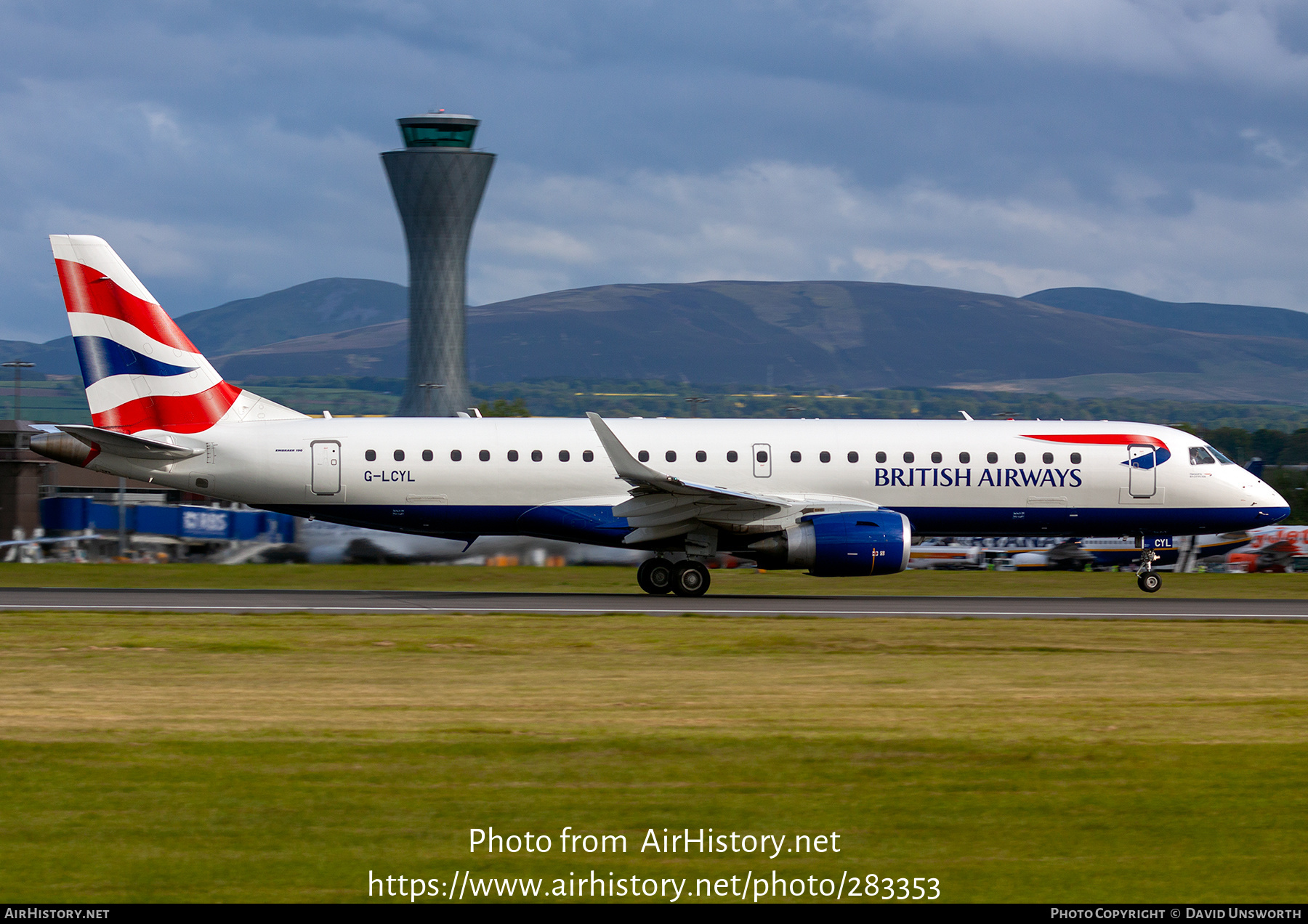 Aircraft Photo of G-LCYL | Embraer 190SR (ERJ-190-100SR) | British Airways | AirHistory.net #283353