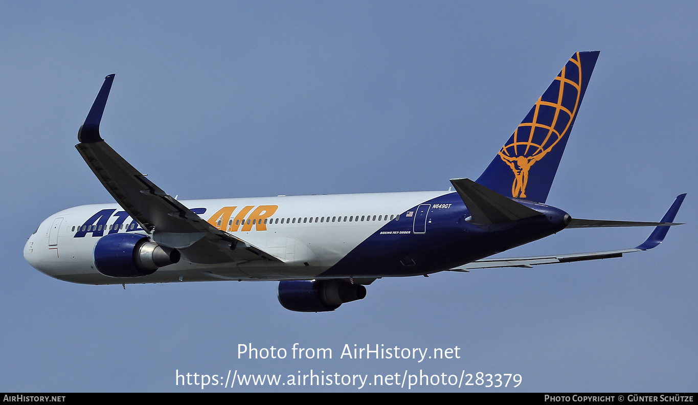 Aircraft Photo of N649GT | Boeing 767-375/ER | Atlas Air | AirHistory.net #283379