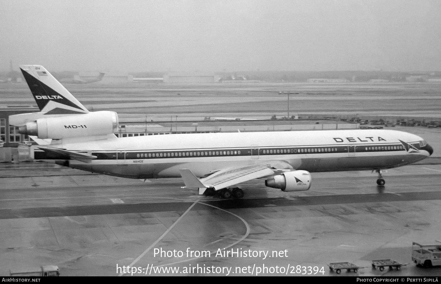 Aircraft Photo of N814DE | McDonnell Douglas MD-11 | Delta Air Lines | AirHistory.net #283394