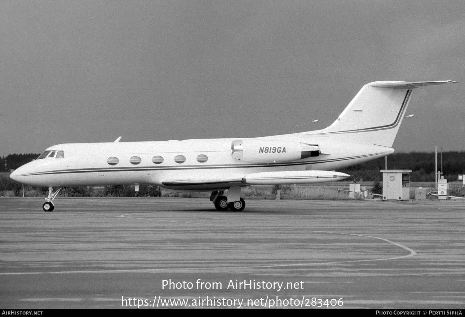 Aircraft Photo of N819GA | Gulfstream American G-1159 Gulfstream II-TT | AirHistory.net #283406