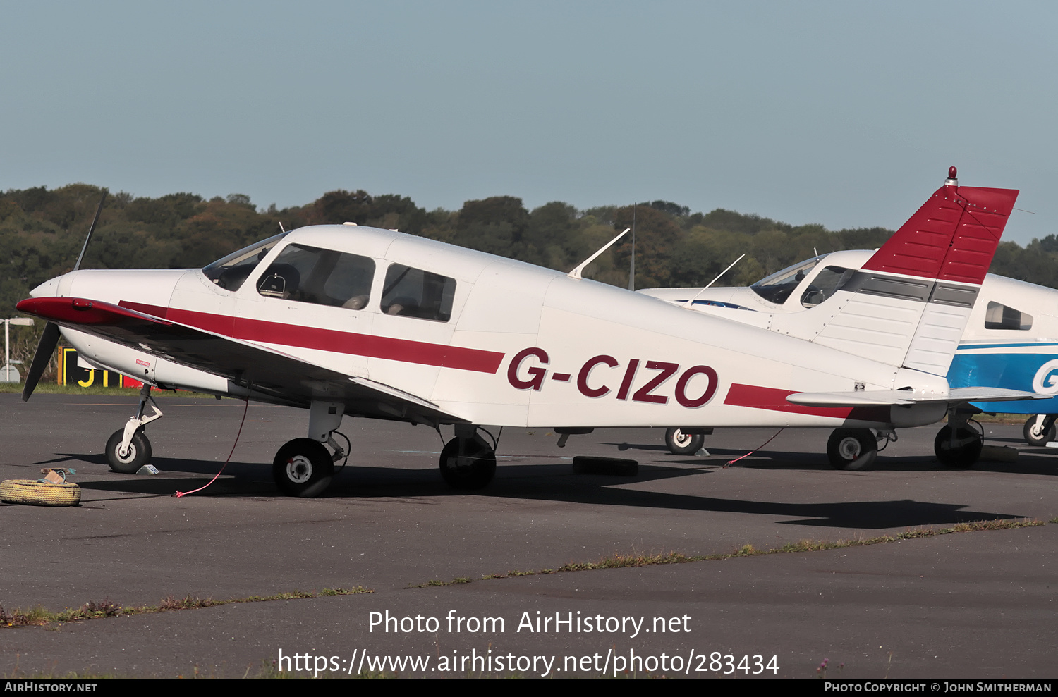 Aircraft Photo of G-CIZO | Piper PA-28-161 Cadet | AirHistory.net #283434