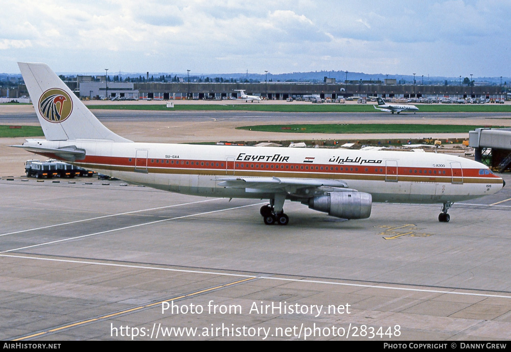 Aircraft Photo of SU-GAA | Airbus A300B4-2C | EgyptAir | AirHistory.net #283448