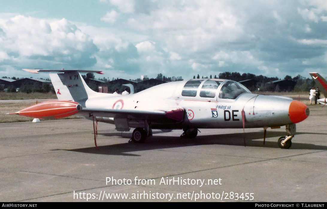 Aircraft Photo of 71 | Morane-Saulnier MS-760 Paris IR | France - Air Force | AirHistory.net #283455