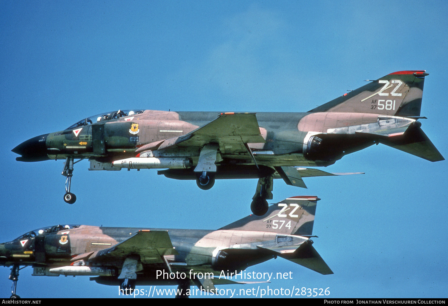 Aircraft Photo of 63-7581 / AF37-581 | McDonnell F-4C Phantom II | USA - Air Force | AirHistory.net #283526