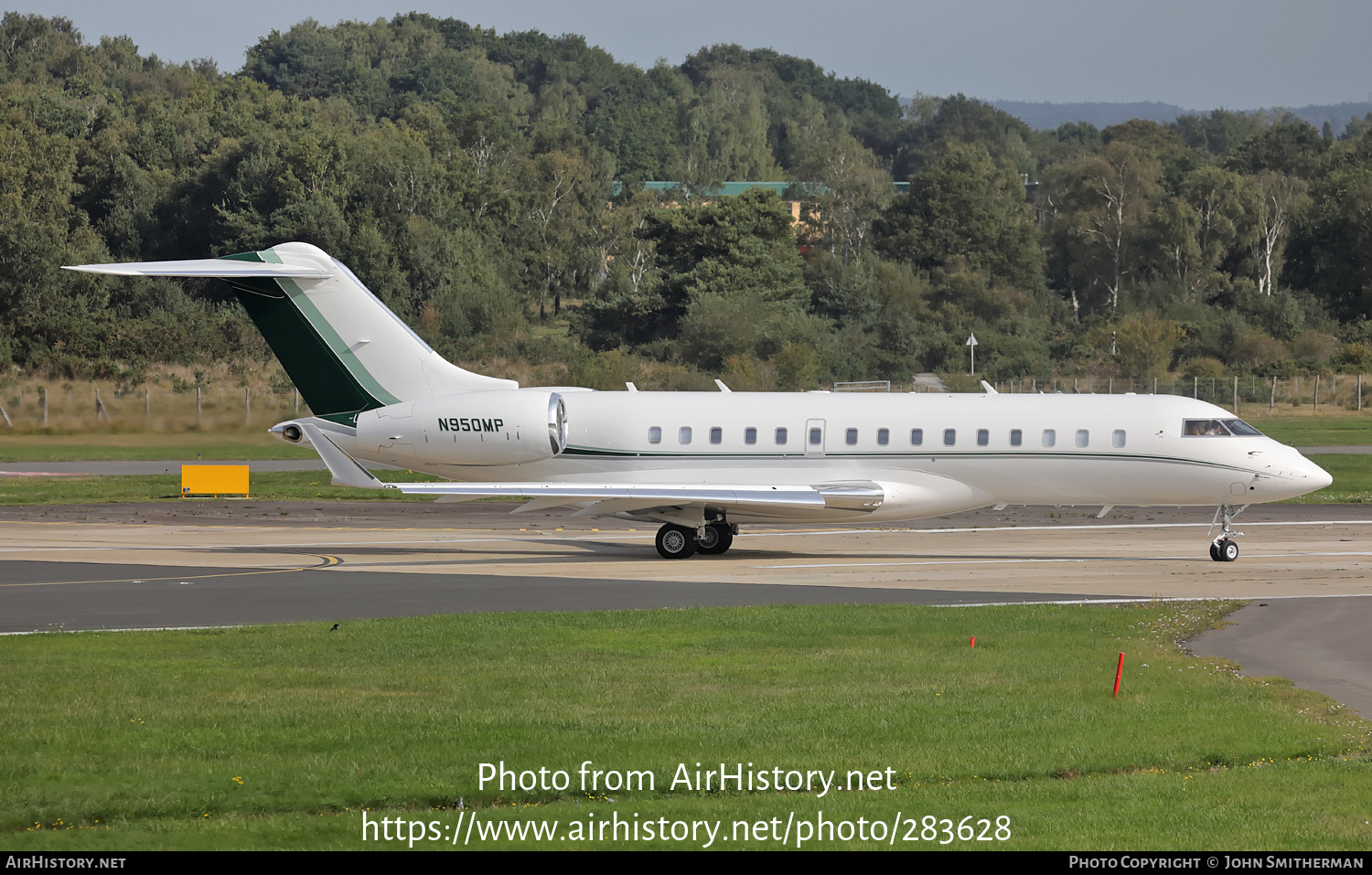 Aircraft Photo of N950MP | Bombardier Global 6000 (BD-700-1A10) | AirHistory.net #283628