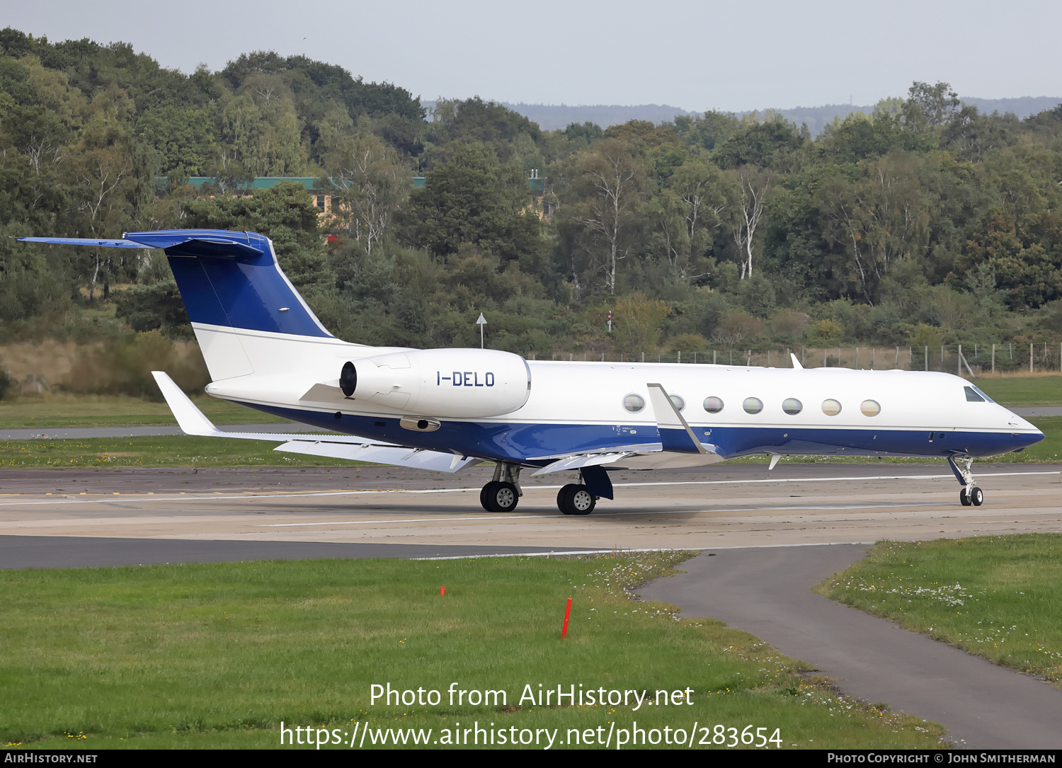 Aircraft Photo of I-DELO | Gulfstream Aerospace G-V-SP Gulfstream G550 | AirHistory.net #283654