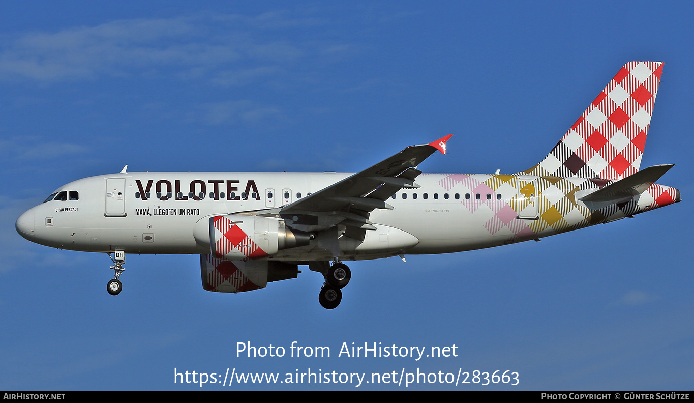 Aircraft Photo of EC-NDH | Airbus A319-111 | Volotea | AirHistory.net #283663