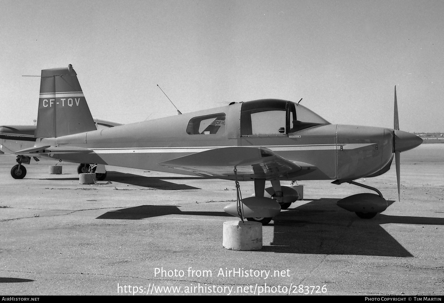 Aircraft Photo of CF-TQV | American AA-1 Yankee | AirHistory.net #283726