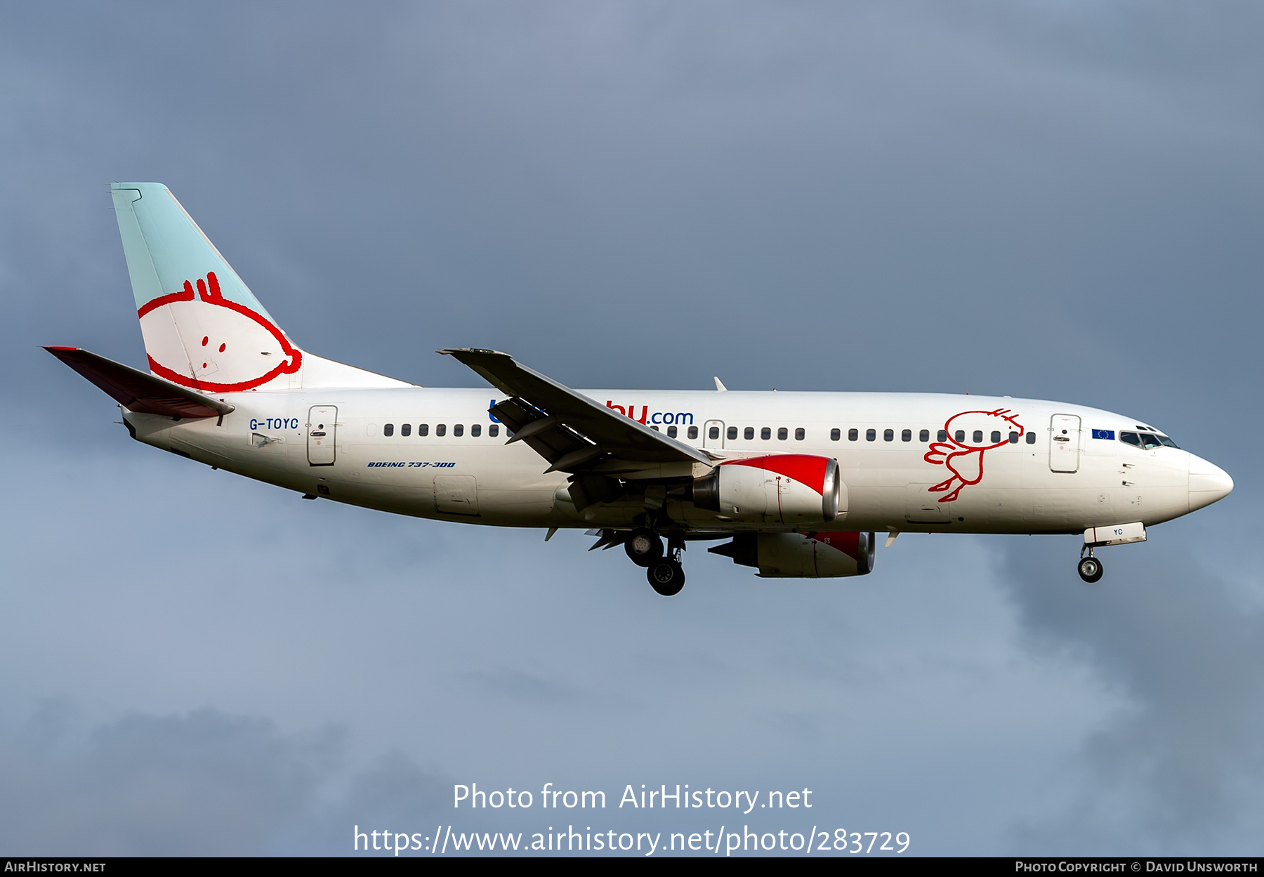 Aircraft Photo of G-TOYC | Boeing 737-3Q8 | Bmibaby | AirHistory.net #283729