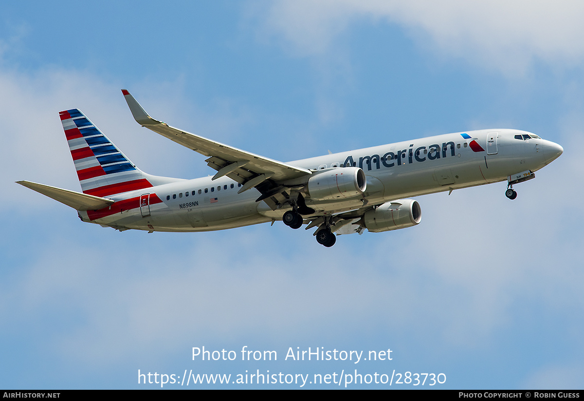 Aircraft Photo of N898NN | Boeing 737-823 | American Airlines | AirHistory.net #283730