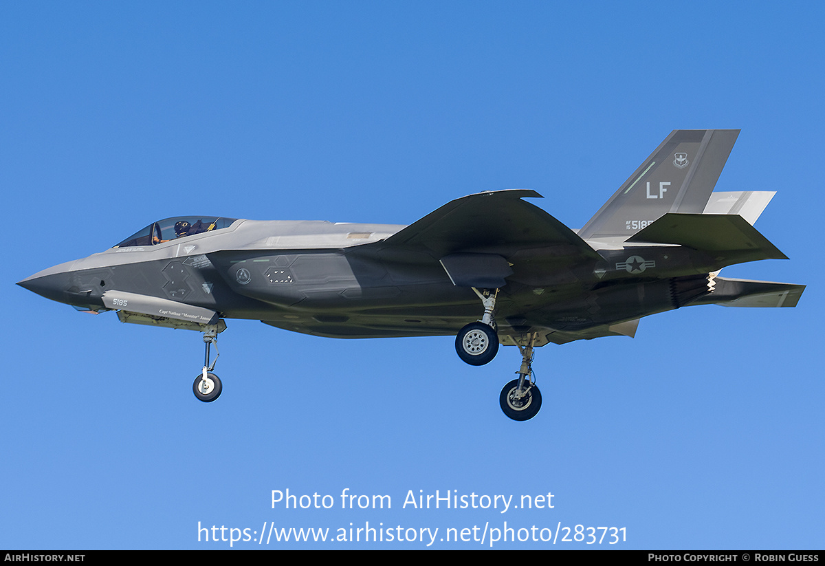 Aircraft Photo of 15-5185 | Lockheed Martin F-35A Lightning II | USA - Air Force | AirHistory.net #283731