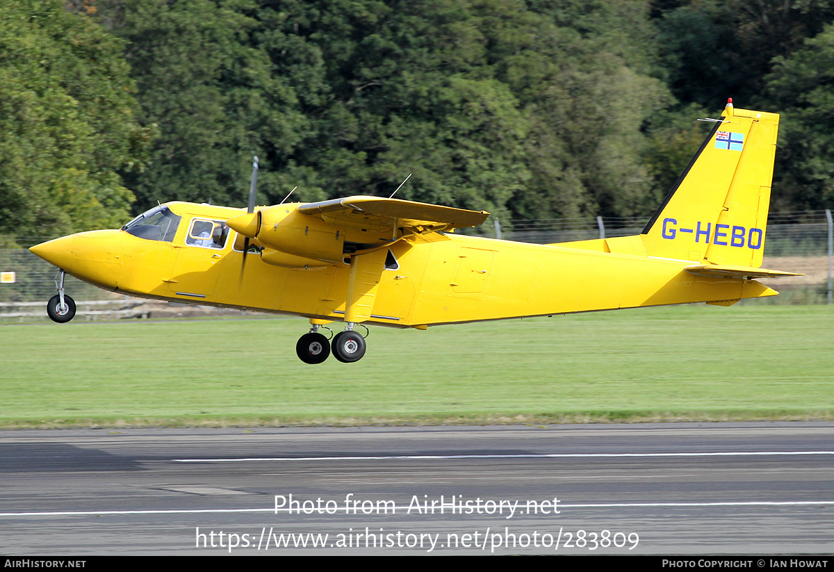 Aircraft Photo of G-HEBO | Britten-Norman BN-2B-26 Islander | AirHistory.net #283809