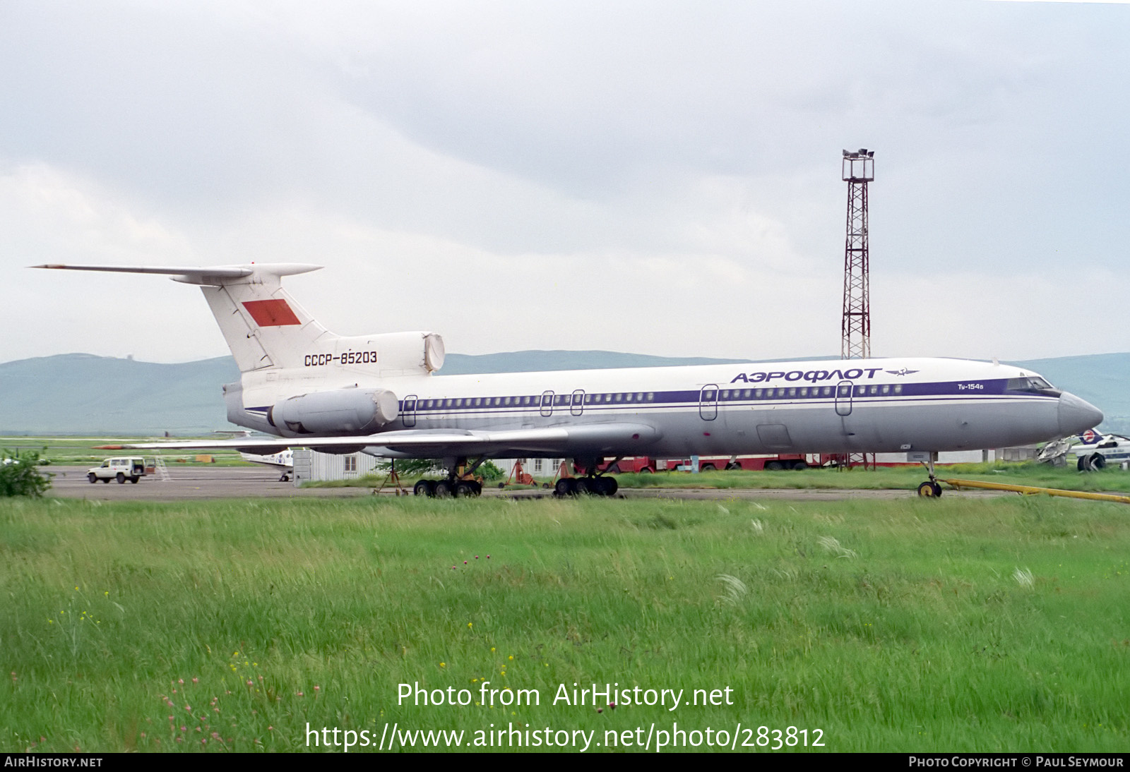 Aircraft Photo of CCCP-85203 | Tupolev Tu-154B | Aeroflot | AirHistory.net #283812