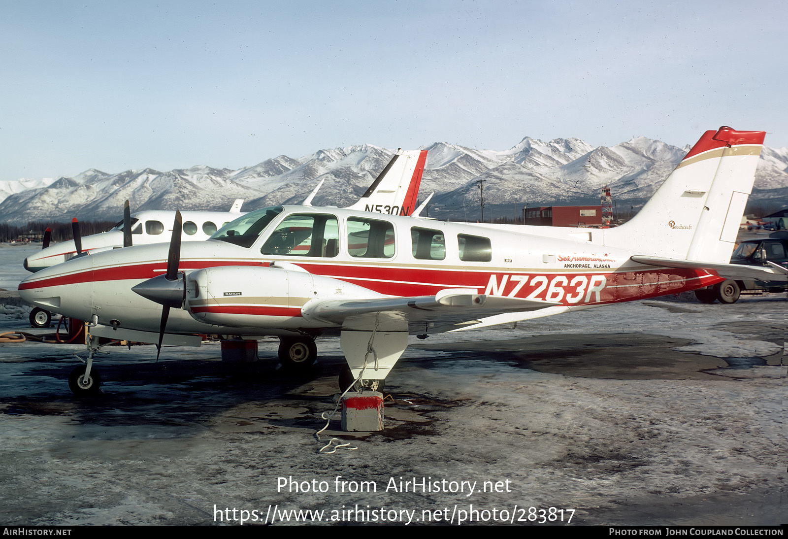 Aircraft Photo of N7263R | Beech 58 Baron | AirHistory.net #283817