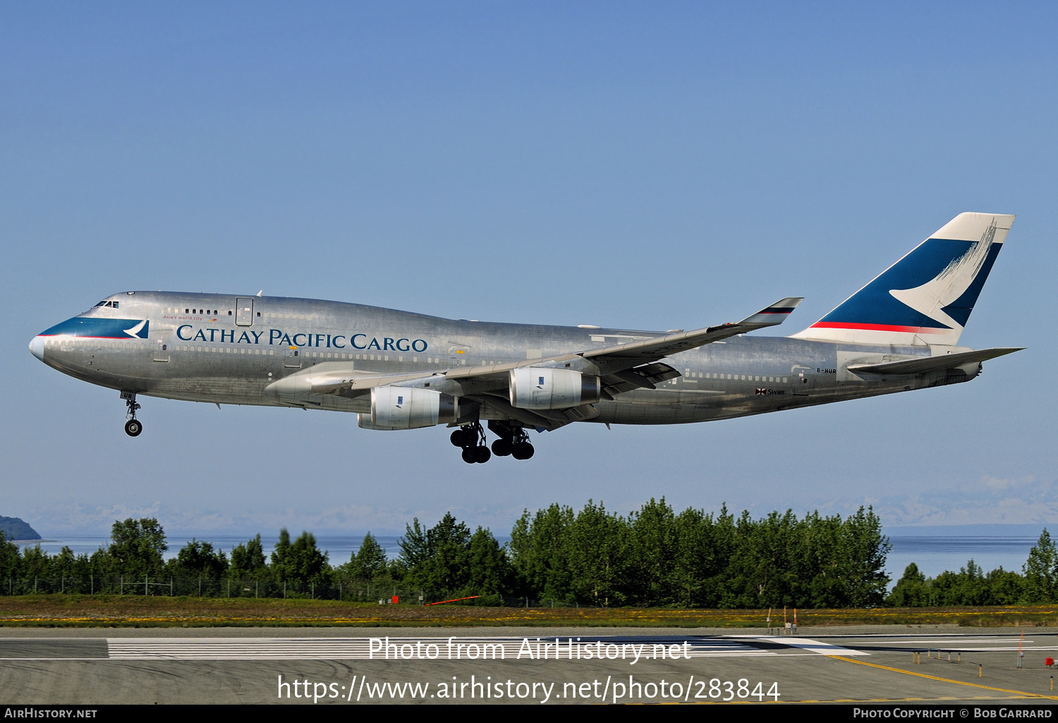 Aircraft Photo of B-HUR | Boeing 747-444(BCF) | Cathay Pacific Airways Cargo | AirHistory.net #283844