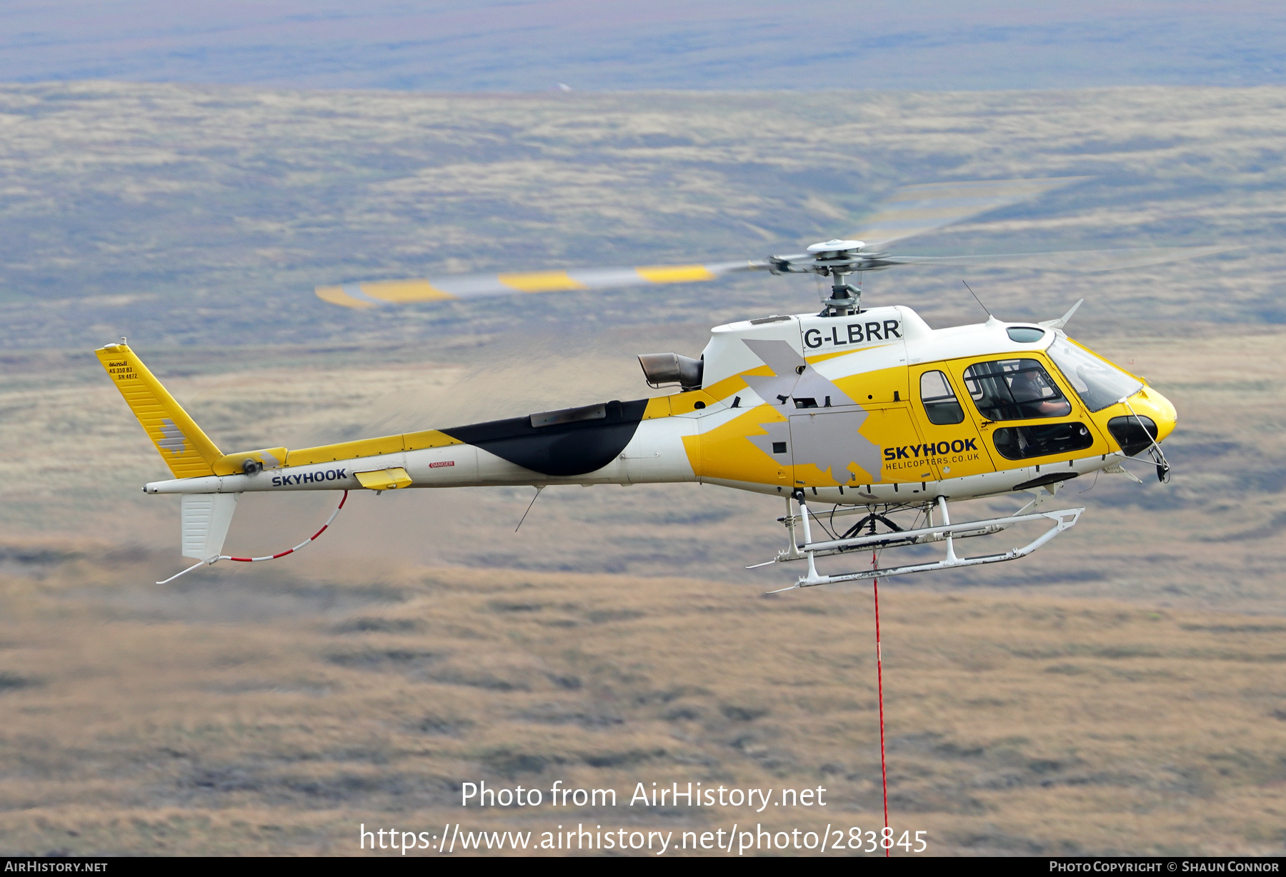 Aircraft Photo of G-LBRR | Aerospatiale AS-350B-3 Ecureuil | Skyhook Helicopters | AirHistory.net #283845