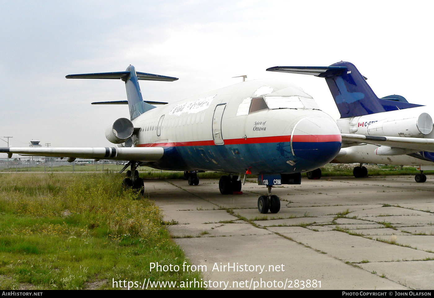 Aircraft Photo of C-FCRM | Fokker F28-1000 Fellowship | Canadian Regional Airlines | AirHistory.net #283881