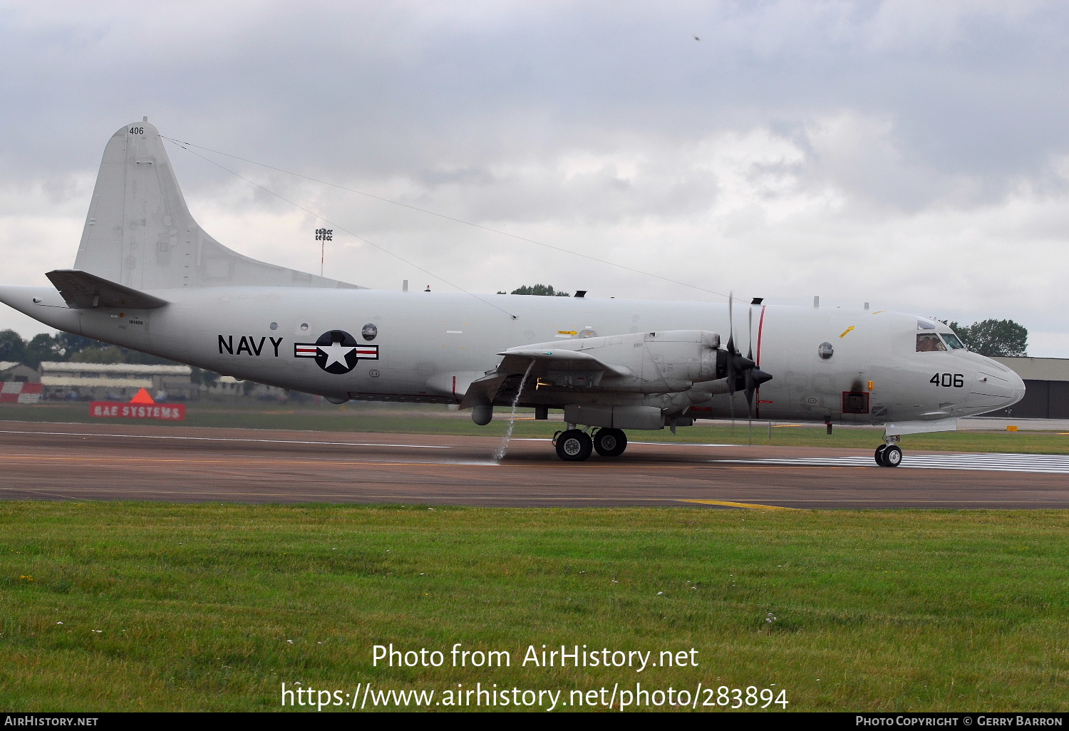 Aircraft Photo of 161406 | Lockheed P-3C Orion | USA - Navy | AirHistory.net #283894