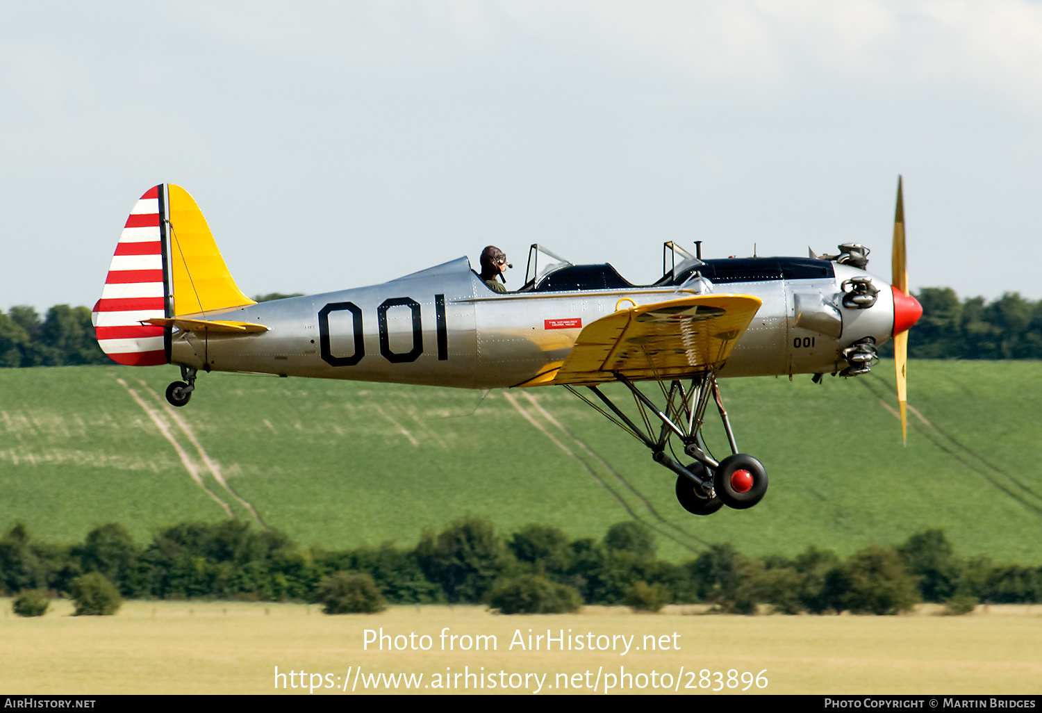 Aircraft Photo of G-BYPY | Ryan PT-22 Recruit (ST3KR) | USA - Army | AirHistory.net #283896