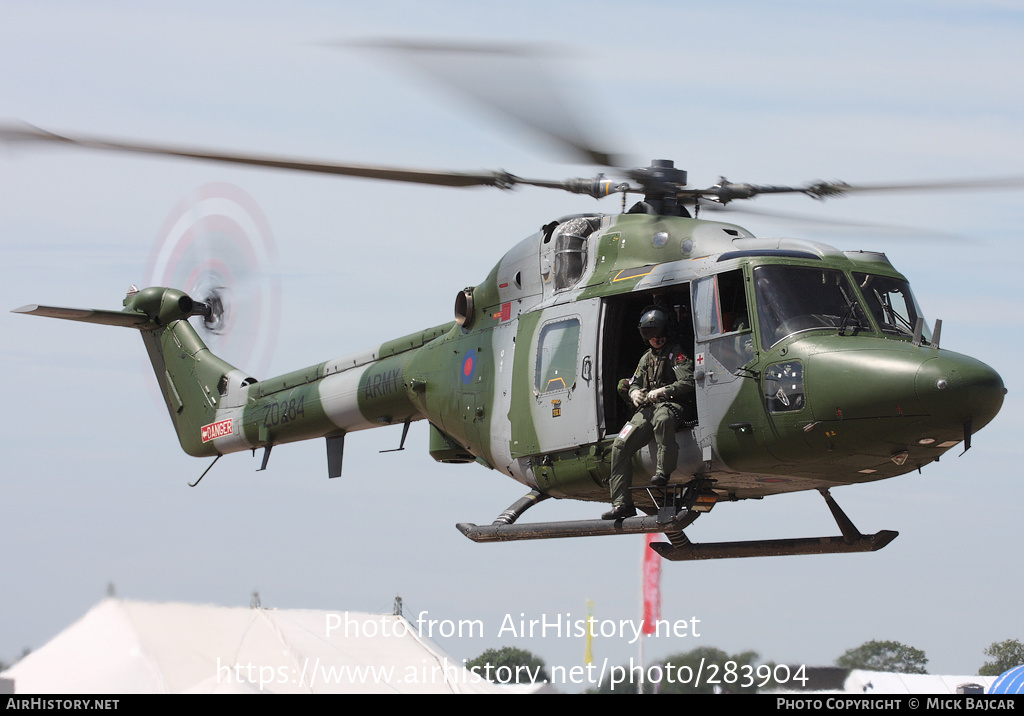 Aircraft Photo of ZD284 | Westland WG-13 Lynx AH7 | UK - Army | AirHistory.net #283904