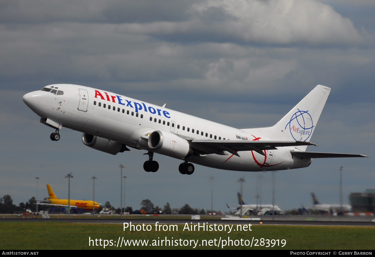 Aircraft Photo of OM-BEX | Boeing 737-382 | AirExplore - Axe | AirHistory.net #283919