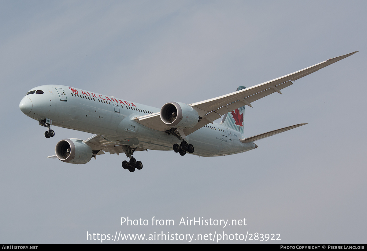 Aircraft Photo of C-FRSE | Boeing 787-9 Dreamliner | Air Canada | AirHistory.net #283922