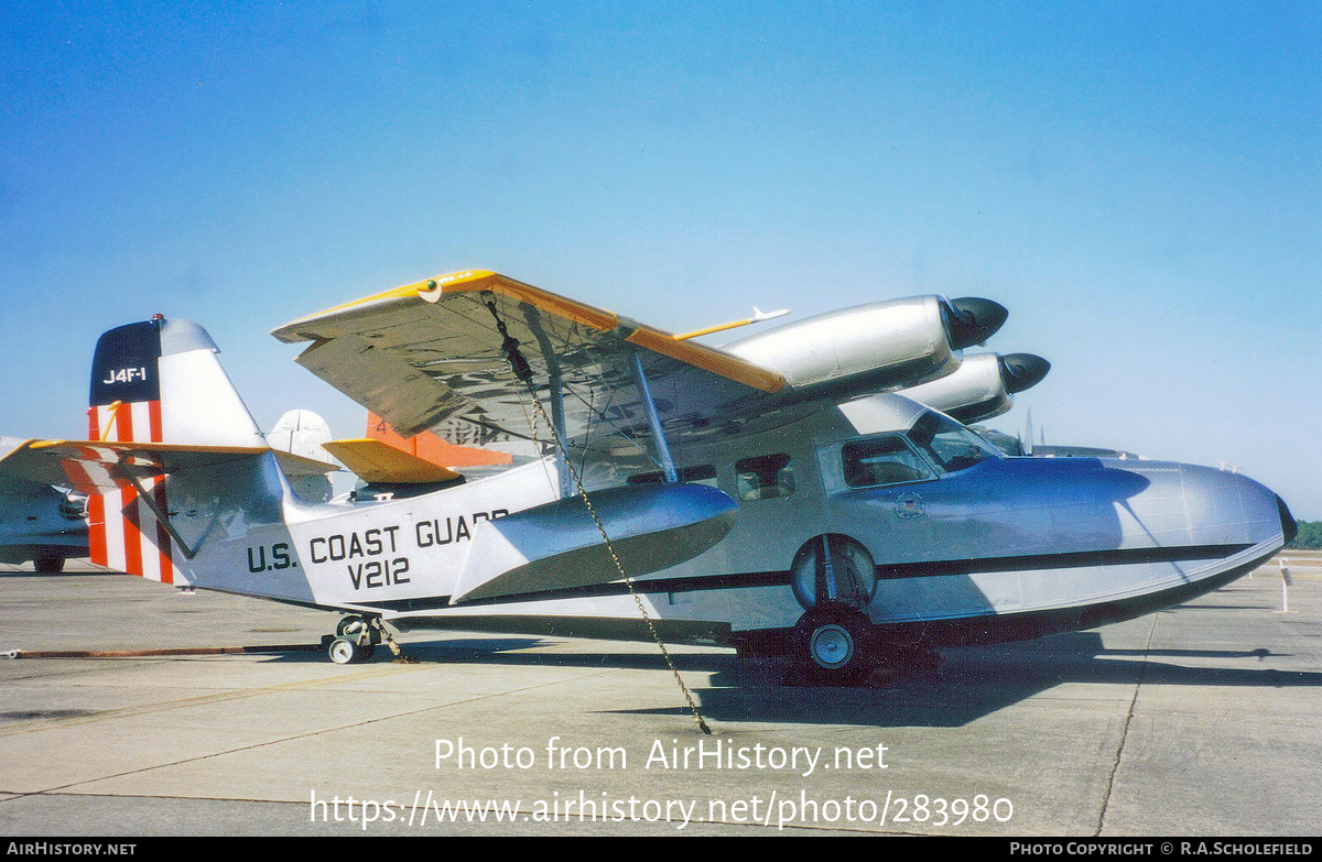 Aircraft Photo of V212 | Grumman J4F-1 Widgeon | USA - Coast Guard | AirHistory.net #283980