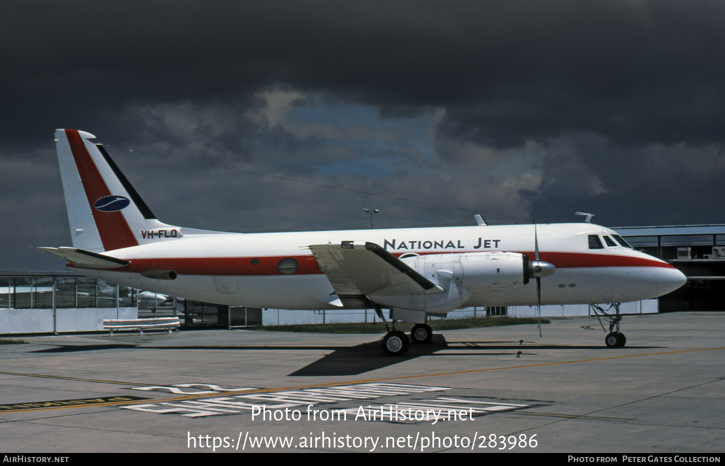 Aircraft Photo of VH-FLO | Grumman G-159 Gulfstream I | National Jet Systems | AirHistory.net #283986