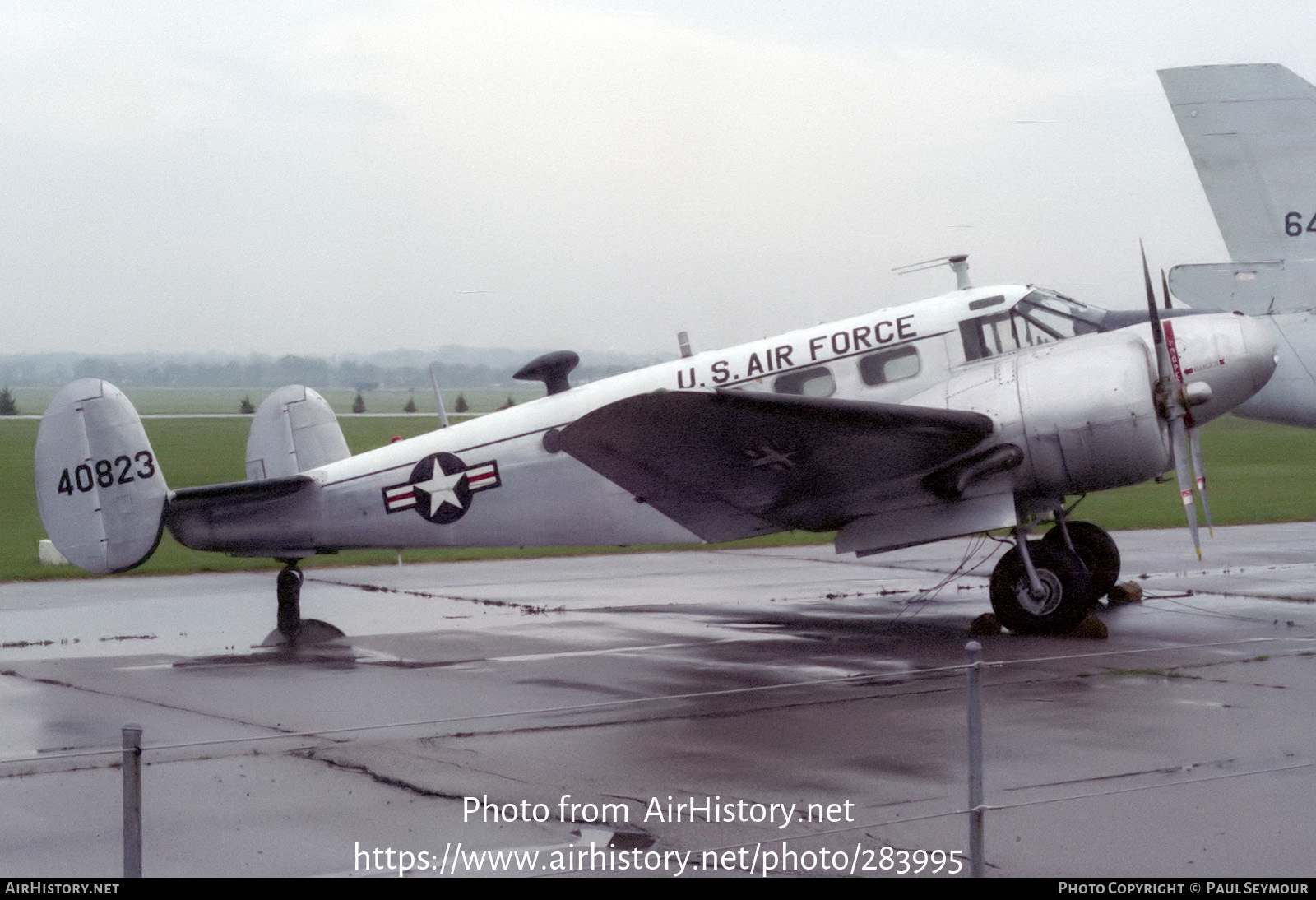 Aircraft Photo of 40823 | Beech C-45H Expeditor | USA - Air Force | AirHistory.net #283995