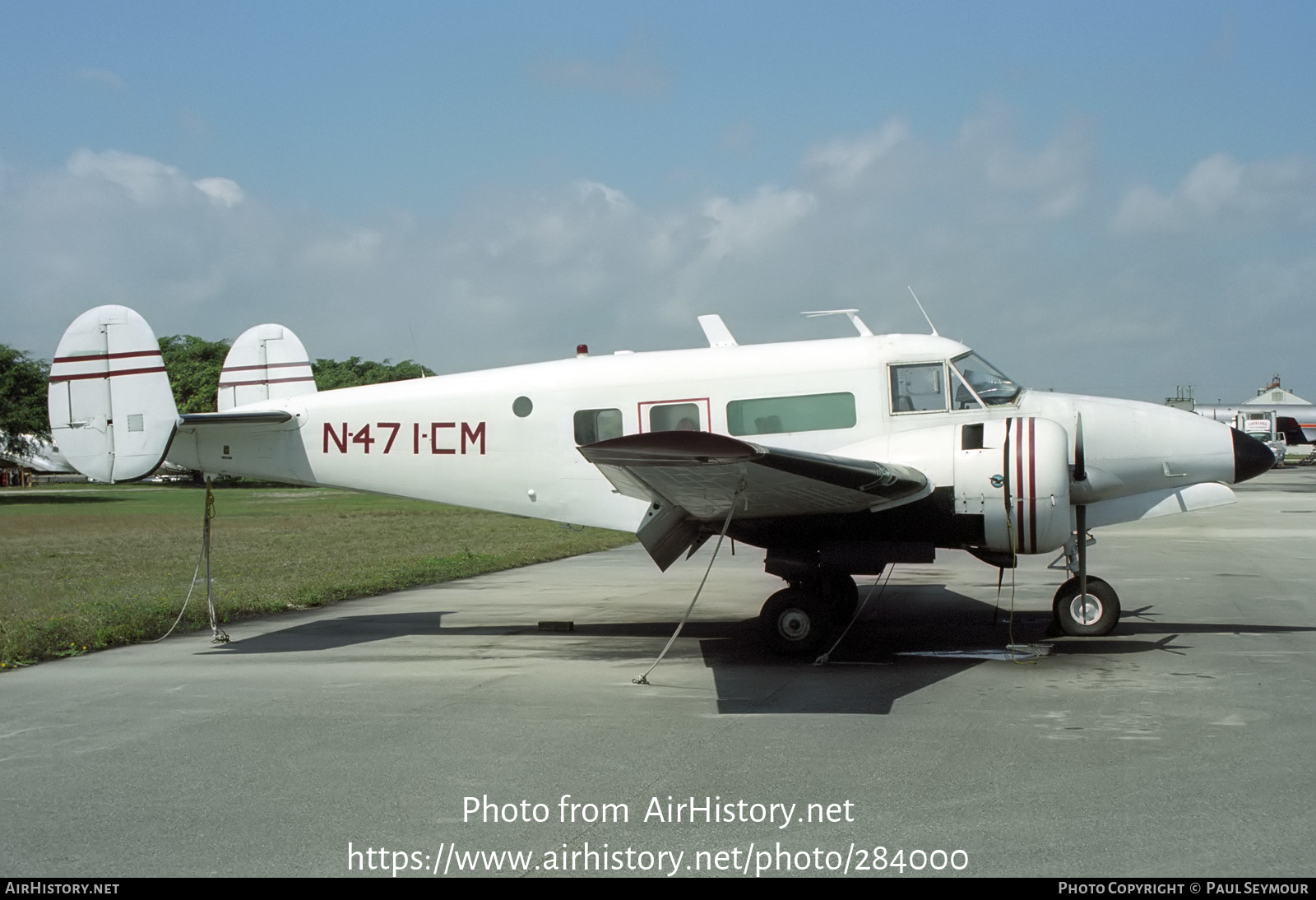 Aircraft Photo of N471CM | Beech E18S/Tri-Gear | AirHistory.net #284000