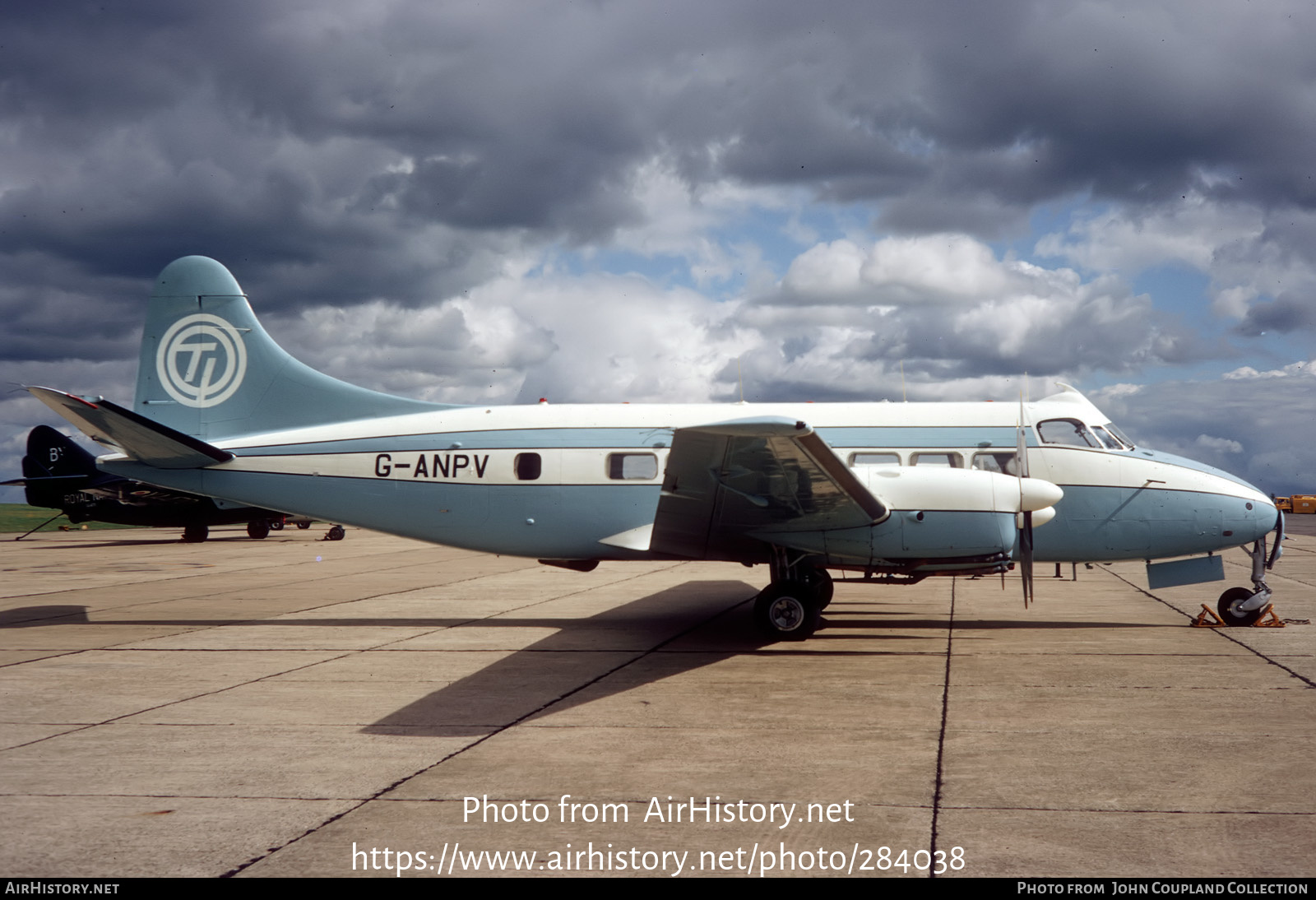 Aircraft Photo of G-ANPV | De Havilland D.H. 114 Heron 2D | TI Group Services | AirHistory.net #284038