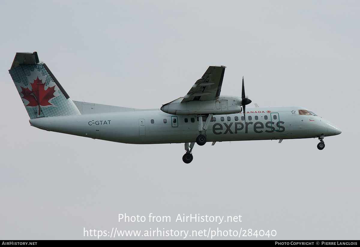 Aircraft Photo of C-GTAT | De Havilland Canada DHC-8-301 Dash 8 | Air Canada Express | AirHistory.net #284040