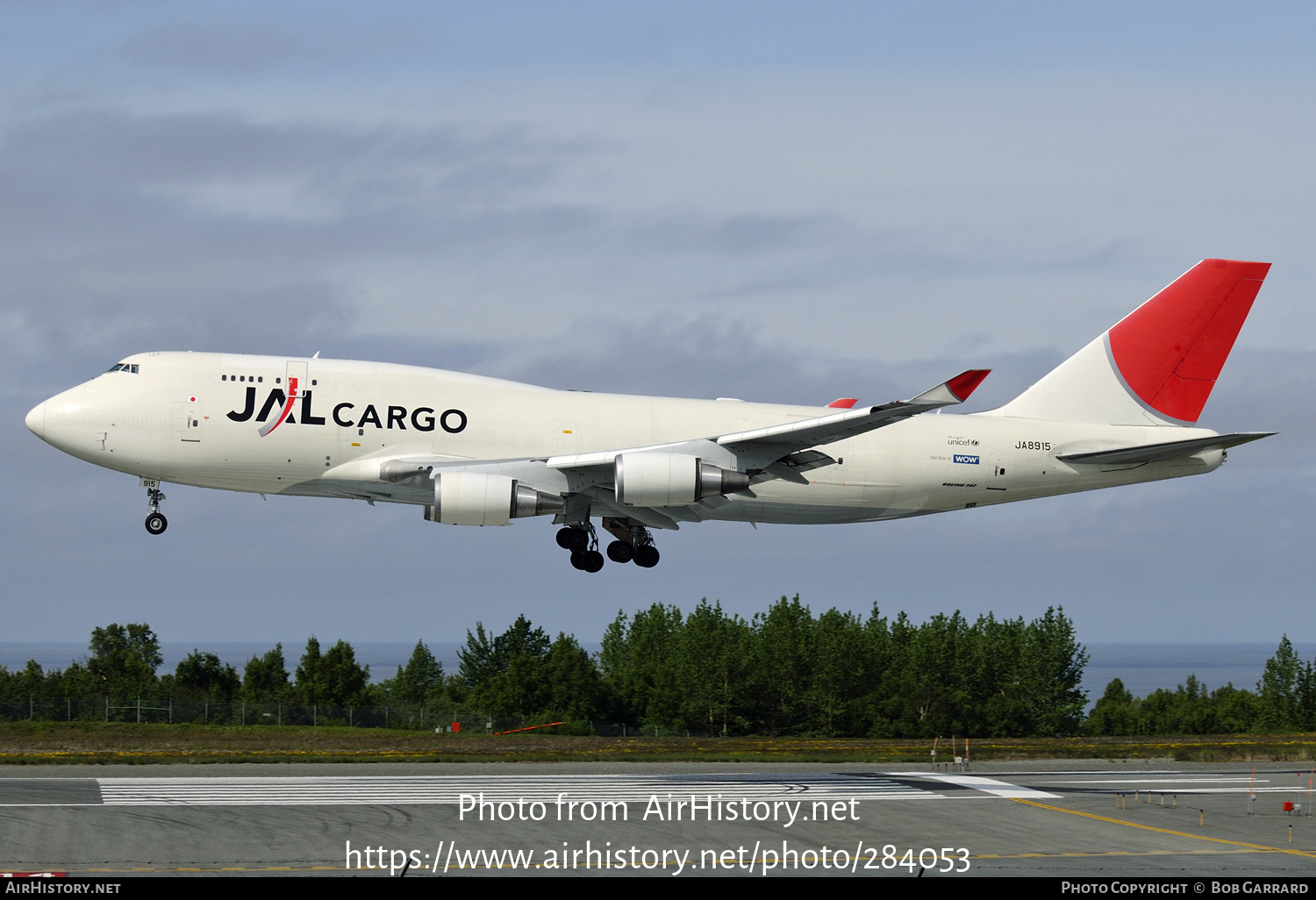 Aircraft Photo of JA8915 | Boeing 747-446(BCF) | Japan Air Lines - JAL Cargo | AirHistory.net #284053