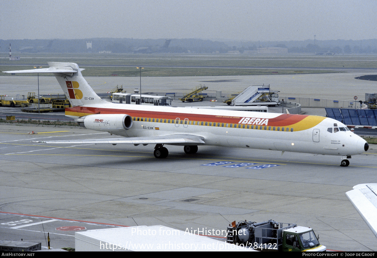 Aircraft Photo of EC-EXM | McDonnell Douglas MD-87 (DC-9-87) | Iberia | AirHistory.net #284122