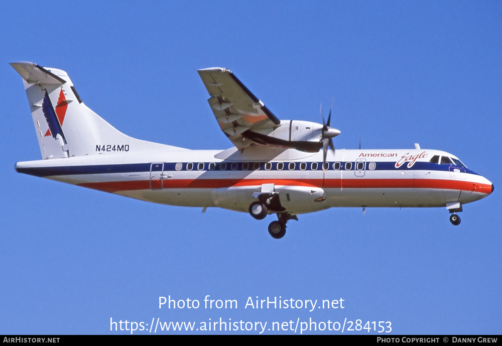 Aircraft Photo of N424MQ | ATR ATR-42-300 | American Eagle | AirHistory.net #284153