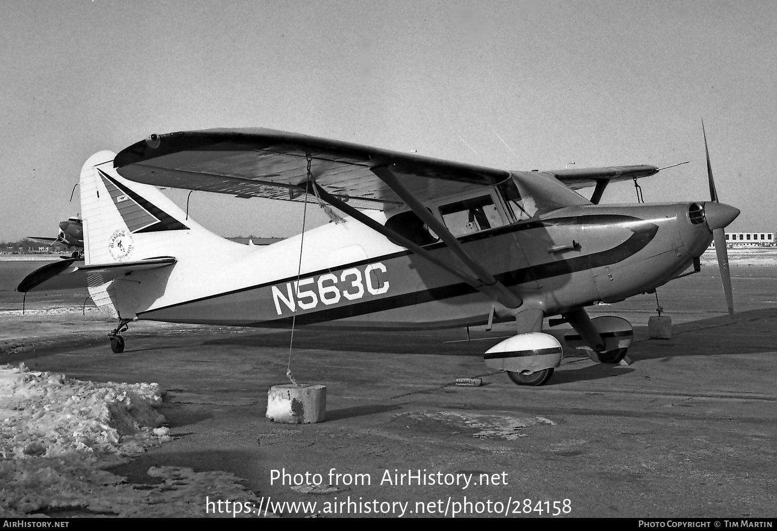 Aircraft Photo of N563C | Stinson 108-3 | AirHistory.net #284158