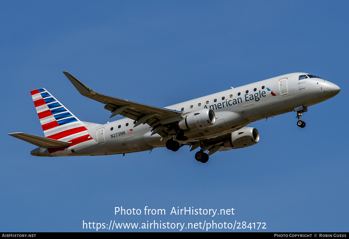 Aircraft Photo of N273NN | Embraer 175LR (ERJ-170-200LR) | American Eagle | AirHistory.net #284172