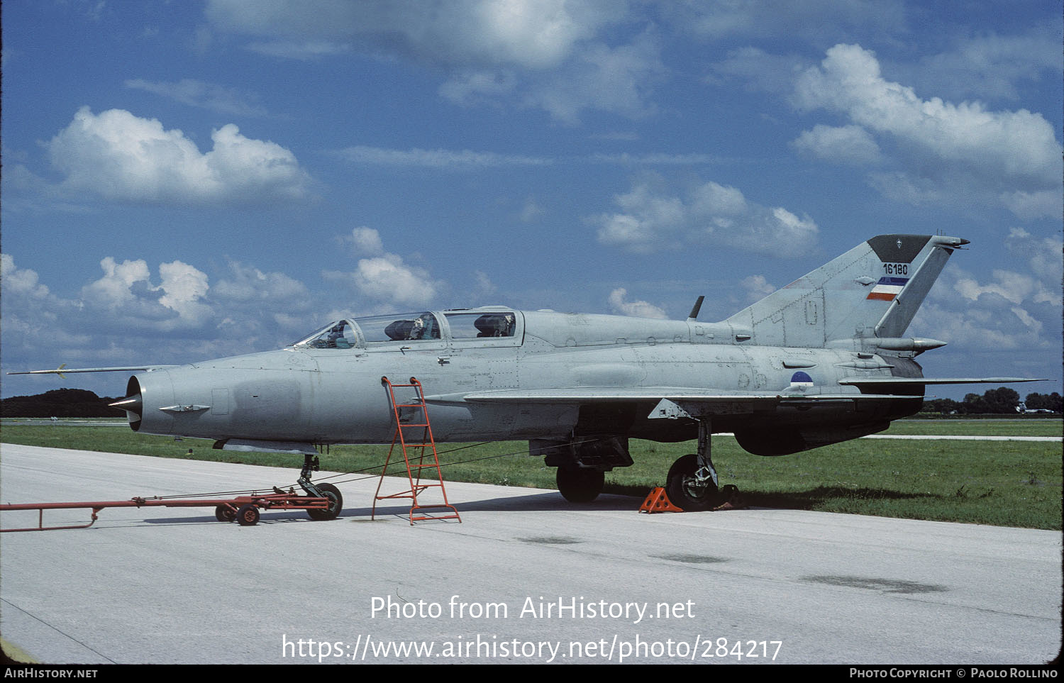 Aircraft Photo of 16180 | Mikoyan-Gurevich MiG-21UM | Serbia and Montenegro - Air Force | AirHistory.net #284217