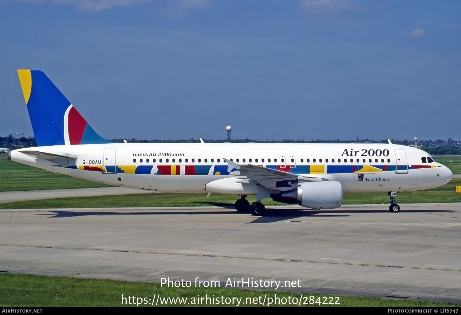 Aircraft Photo of G-OOAU | Airbus A320-214 | Air 2000 | AirHistory.net #284222